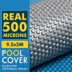 ALFORDSON Pool Cover 9.5M X 5M 500 Microns Solar Blanket