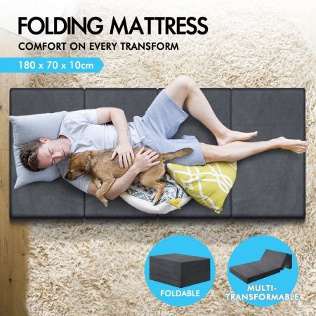 S.E. Folding Mattress Foldable Sofa Lounge Chair Foam Portable Camping Mat