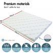 Starry Eucalypt SINGLE size Memory Foam Mattress Topper 7 Zone 8CM COOL GEL BAMBOO