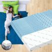 STARRY EUCALYPT Memory Foam Mattress Topper 7-Zone Cool Gel Bamboo Cover 8cm Double