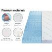 STARRY EUCALYPT Memory Foam Mattress Topper 7-Zone Cool Gel Bamboo Cover 8cm Double