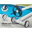 ALFORDSON Pool Cover Roller 4.5m Adjustable Solar Blanket Reel Swimming Blue