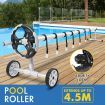 ALFORDSON Pool Cover Roller 4.5m Adjustable Solar Blanket Reel Swimming Grey