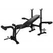 Black Lord Weight Bench 8in1 Press Multi-Station Fitness Home Gym Equipment Flat Bench