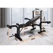 Black Lord Weight Bench 8in1 Press Multi-Station Fitness Home Gym Equipment Flat Bench
