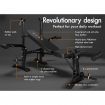 Black Lord Weight Bench 8in1 Press Multi-Station Fitness Home Gym Equipment Flat Bench