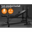 Black Lord Weight Bench 8in1 Press Multi-Station Fitness Home Gym Equipment Flat Bench