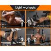Black Lord Weight Bench 8in1 Press Multi-Station Fitness Home Gym Equipment Flat Bench