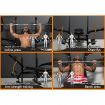 Black Lord Weight Bench 8in1 Press Multi-Station Fitness Home Gym Equipment Flat Bench