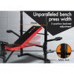 BLACK LORD Weight Bench 8in1 Press Multi-Station Fitness Home Gym Station 80CM Frame Width