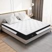 STARRY EUCALYPT Queen Mattress Bonnell Spring Queen Size Foam Bed Medium 18cm