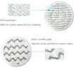 Replacement Steam Mop Pads Compatible with Shark S7000AMZ Hard Floor Steam Mop 5 Pack