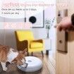 Automatic Pet Feeder 6 Meals Wet and Dry with Programmable Timer, Automatic Dispenser for Cats and Small Medium Dogs