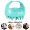 Hair Scalp Massager Shampoo Brush Silicone Scalp Scrubber for Washing Brush