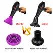 Universal Collapsible Hair Dryer Diffuser Attachment, Fit Most of blow Dryers PurplePurple