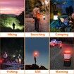 LED Camping Lantern,Rechargeable Flashlights with 3000LM,Dimmable Battery Powered Camping Lights,Daylight Warm Light 8 Modes,4400mAh Power Bank,Portable Waterproof Tent Light for Hiking,Survival (Orange)