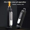 Cigarette Ashtray Filter with USB Tungsten Coil Lighter