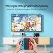 Switch Dock for Nintendo Switch and Switch OLED Foldable TV Dock with 45W PD Charging 4K HDMI Port