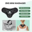 8 Modes Electric EMS Massager Cervical Muscle Stimulator Pain Relief Neck Back Leg Relaxation Tool Mini Physiotherapy Pads