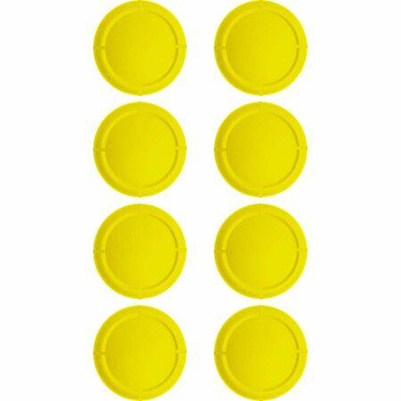 Joystick Replacement Cap Thumb Grip for Switch Joy-con Switch OLED & Switch Lite,Joycon Grip Button Stick Cover Switch Controller 3D Analog Cap Skin Replacement Part Repair Kit Accessories (Yellow)