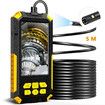 Dual Lens Industrial Borescope Inspection Camera 1080P HD with Light Waterproof Scope for Automotive Engine-5M