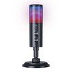Gaming USB Microphone Streaming RGB Podcast with Gain Knob Light Control Mute Button for PC MAC PS5 Phones
