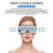 6D Smart Airbag Vibration Eye Massager Eye Care Instrumen Heating Bluetooth Music Relieves Fatigue And Dark Circles With Heat