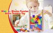 Russian Blocks Puzzle Brain Teasers Toy, Intelligent Colorful 3D Plastic Blocks Game ?Educational Montessori Toys Gift for Kids Age 4-8 Years Old