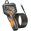 Borescope Inspection Camera with 8 LED Lights 8mm Handheld Waterproof Sewer Endoscope Snake Camera 5M Semi-Rigid Cord