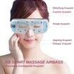 AI Voice Control Smart Eye Massager Air Pressure Heating Vibration Glasses Relieve Eyes Fatigue