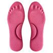 Self-heated Insoles Feet Massage Thermal Thicken Insole Memory Foam Shoe Pads Winter Warm Men Women Sports Shoes Pad Accessories Color Purple Size 45-46