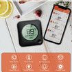 Digital Meat Thermometer Wireless Bluetooth for BBQ Smoker Kitchen Cooking Grill Thermometer Timer-4 Probes