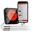 Digital Meat Thermometer Wireless Bluetooth for BBQ Smoker Kitchen Cooking Grill Thermometer Timer-3 Probes