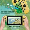 Joy Cons Controller Compatible with Nintendo Switch Joy-con,Replacement L/R Joycon Controllers with Dual Vibration,Support Wake-up/Screenshot/Motion Control (Zelda Tears of The Kingdom Gold)