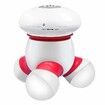 Handheld Massager Mini Portable Vibrating Body Massager with LED Light for Hands Head Neck Back Legs Arms Pain Release Battery Operated