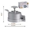 Hamburger Patty Maker Adjustable Aluminum Alloy Hamburger Meat Press Maker Round Shape Non-Stick Stuffed Burger Patties Press for Restaurant And Home