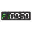 Mini Gym Timer Clock, Magnetic LED Interval Timer for Workout Home Gym Garage Fitness (Black)