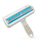 Lint Remover Pet Hair Remover comb Roller Removing Dog Cat Hair From Furniture ( Blue)