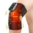 1p Heated Knee Brace Wrap with Massage,Vibration Knee Massager with Heating Pad for Knee  Leg Massager