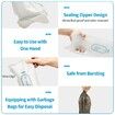 Disposable Urine Bags, 700ML Urine Bags for Travel Camping Emergency and Traffic Jam,Pee Bags with Gel for Man, Women, Children, Patient and Pregnant 12PCS