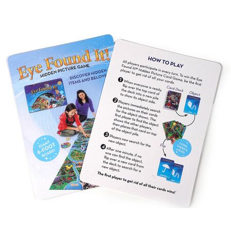 Eye Found It Card Game for Boys and Girls Ages 3 and Up