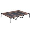 Dog Trampoline Bed Extra Large Pet Raised Sofa Elevated Cot Outdoor Camping Indoor Portable Washable Durable Brown XL