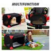 Pet Cat Dog Crate Cage Bird Rabbit Hutch Carrier Puppy Bunny Indoor Travel Soft Car Outdoor XXL Foldable Portable Black