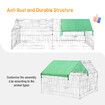 Chicken Coop Run Rabbit Hutch Pet Dog Cat Cage Playpen Fence House Puppy Pen Bunny Poultry Home Enclosure Pen Nest Shelter