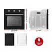 Devanti Electric Built In Wall Oven 60cm Convection Grill Ovens Stainless Steel