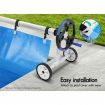 ALFORDSON Pool Cover Roller Straps Kit 8PCS Swimming Pool Blanket Attachment