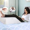 STARRY EUCALYPT Memory Foam Leg Elevation Pillow Wedge Back Rest Support Cushion Bamboo Cover