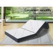 STARRY EUCALYPT Folding Mattress Bamboo Foldable Sofa Lounge Portable Single