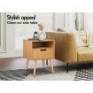 ALFORDSON 2x Bedside Table Nightstand Side Storage Cabinet Scandinavian Wood