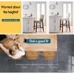 ALFORDSON 2x Bar Stools 65cm Tractor Kitchen Wooden Vintage Chair Natural